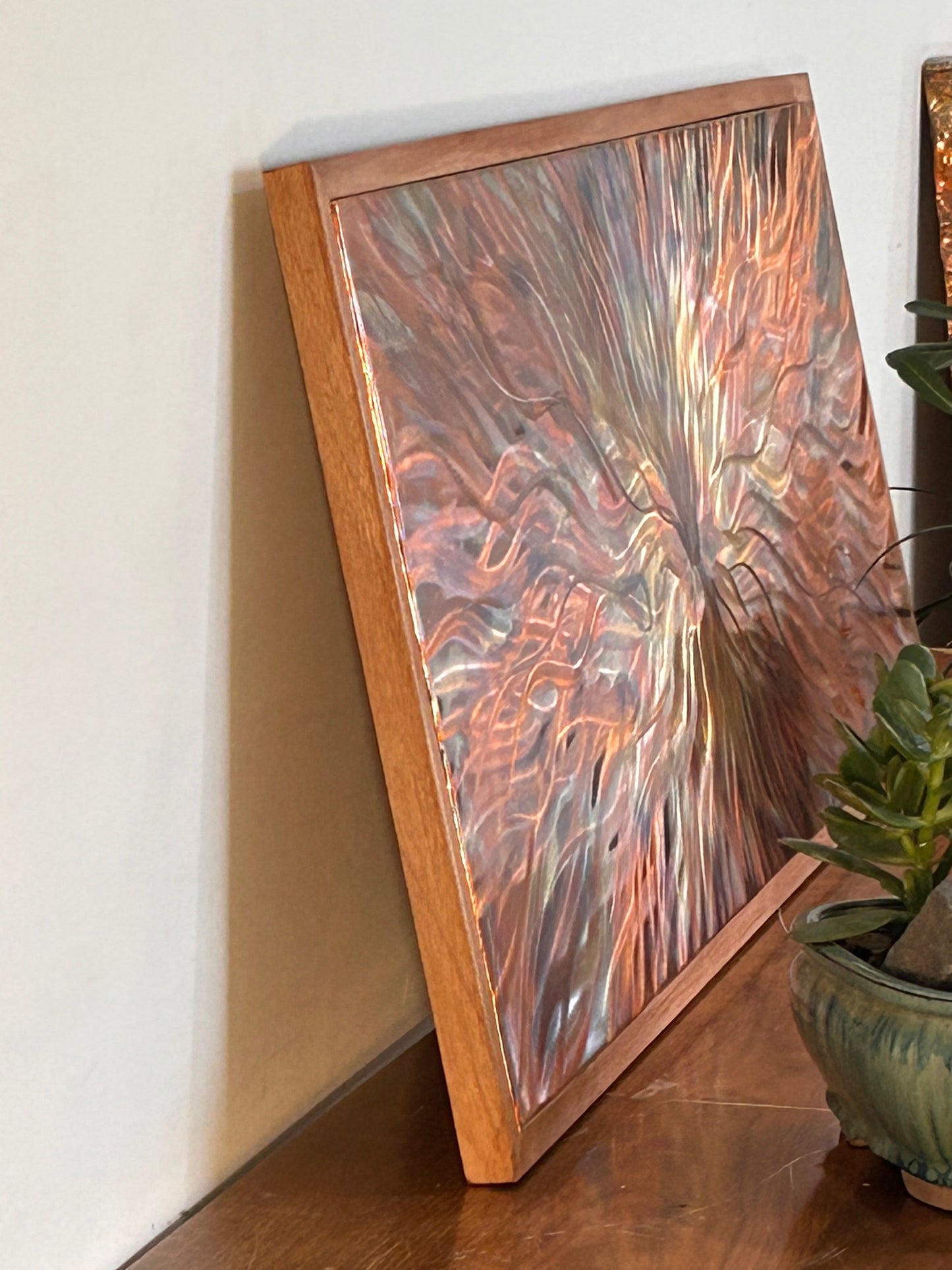 Metal Wall Art, Modern Home Decor, Copper Art, Abstract Metal Art, Anniversary Gift, Copper Abstract Art, Birthday Gift, Unique Home Decor.
