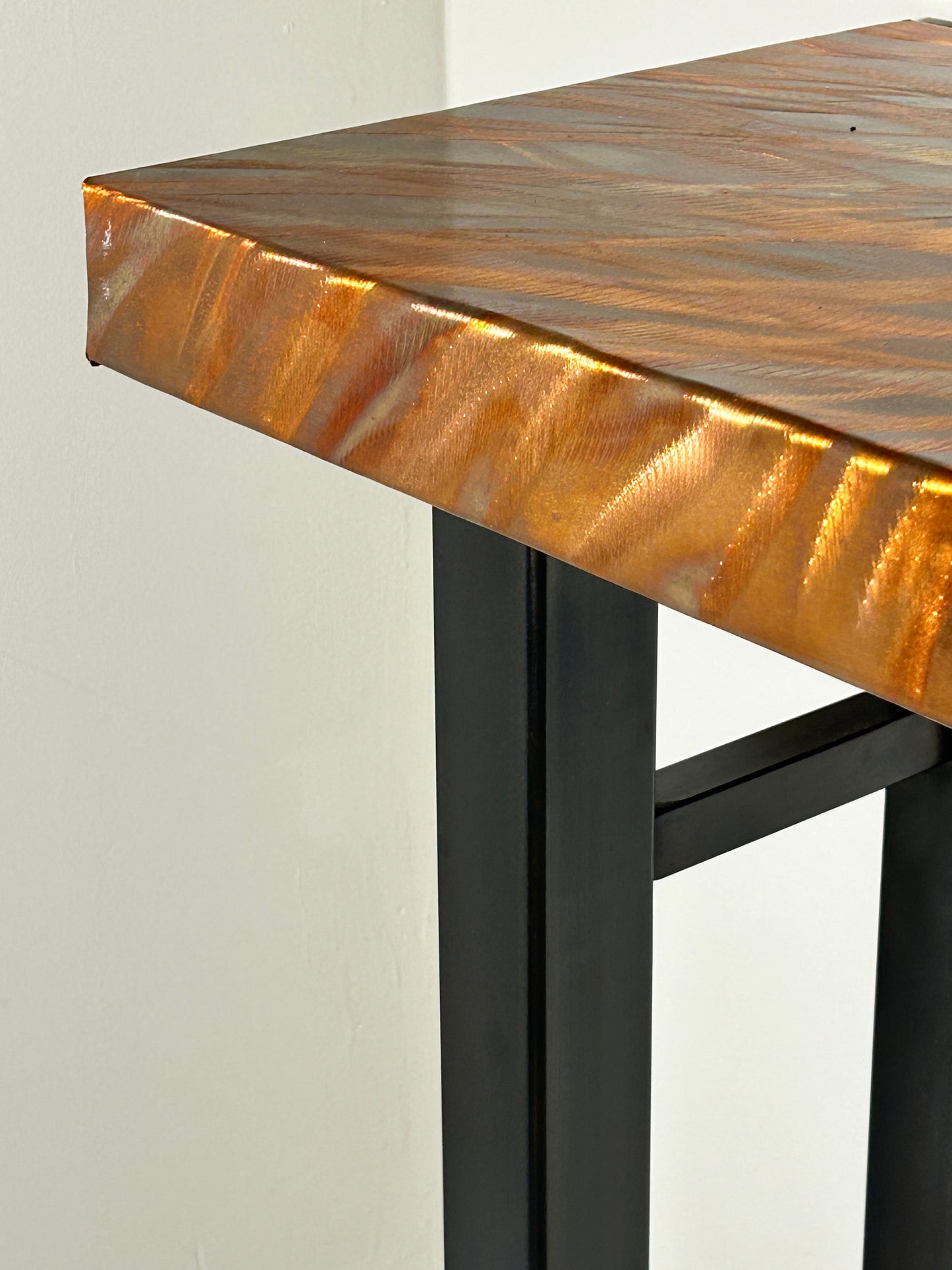 Unique Console Table, Sofa Table, Industrial Decor, Modern, Side Table, End Table, One-of-a-Kind, Handmade Furniture