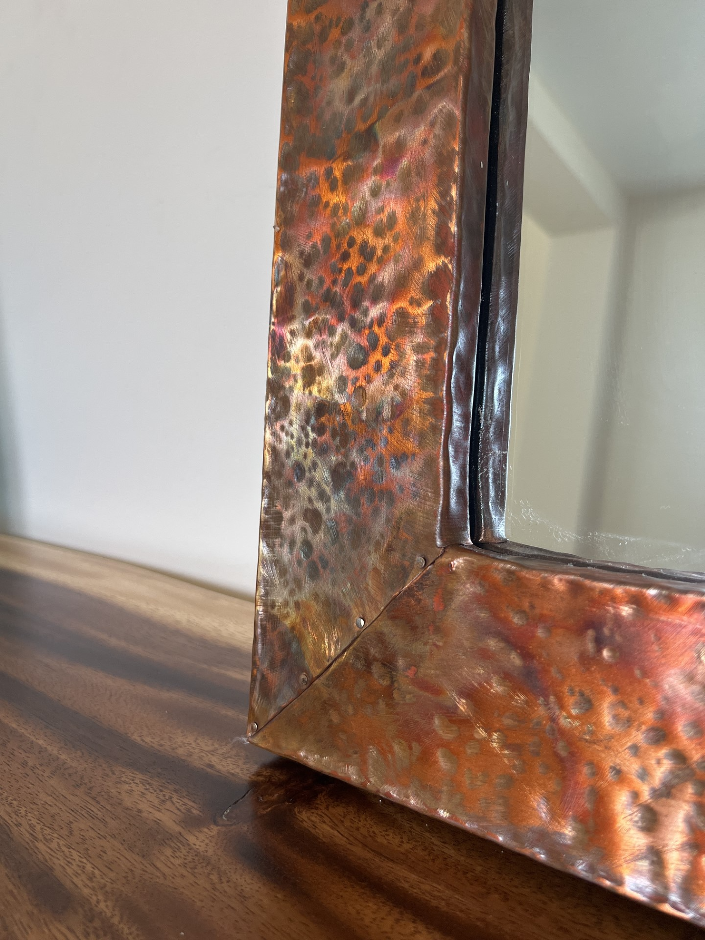 Large Copper Mirror