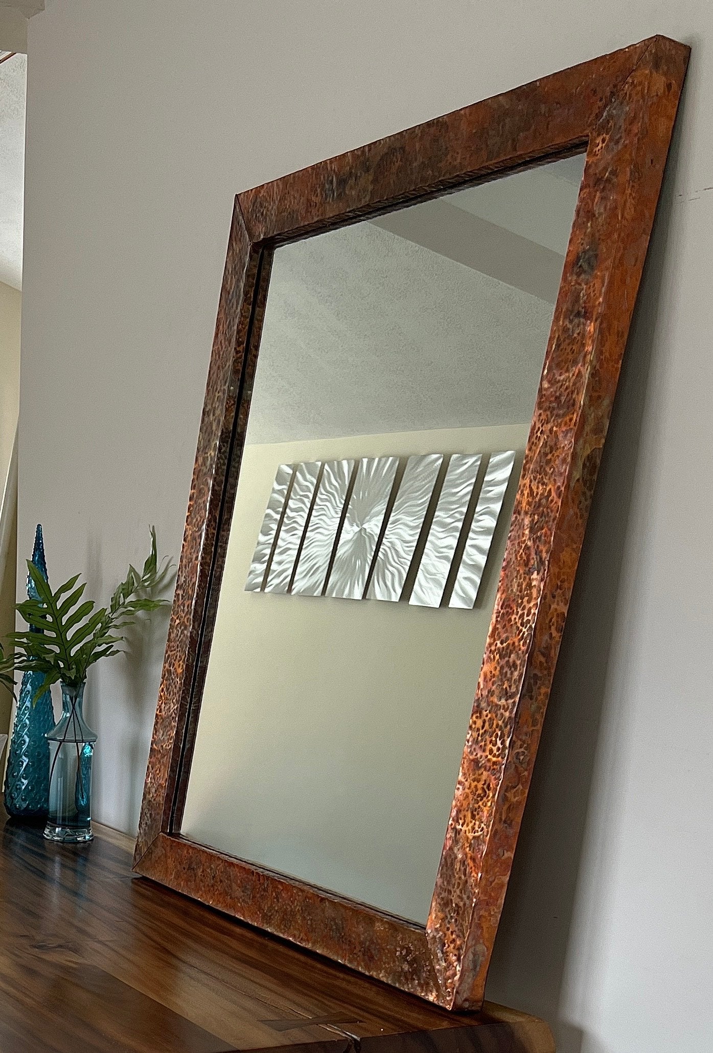 Large Copper Mirror