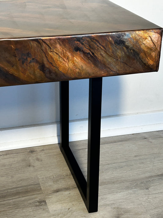 Copper Accent Table